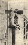 CPA Le Mauvais Larron en bois sculpte grandeur naturelle attribue a Ligier Richier