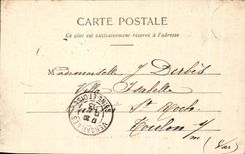 CPA Versailies Palais du Petit Tranon la Facade