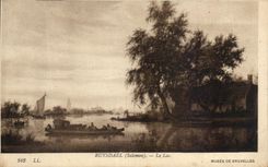 CPA Ruysdael Le Lac Musee de Bruxelles 