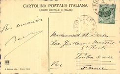 CPA L'Incoronazione della Vergine Firenze Galleria Uffizi