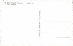 CPA Granville Casino et Plat Gousset