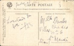 CPA Ruines De Cinq Mars