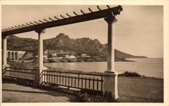 CPA Cote D'Azur Agay Le Cap Roux