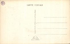 CPA Le Fort de La Pompelle Vestiges des blockhaus et ruines des defenses Nord Militaria