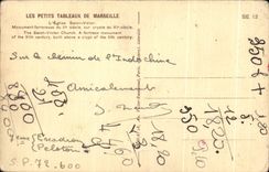 CPA Marseille L'Eglise Saint Victor Monument Forteresse