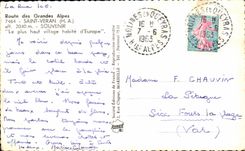 CPSM Souvenir De Saint Veran