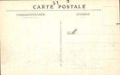 CPA La Guerre en Argonne Clermont en Argonne Vue Generale des Ruines Militaria