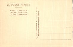 CPA Cote D'Emeraude Dinard La Plage a I'heure du bain