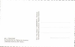 CPA Toulouse La Double Nef de l'Eglise des jacobins 