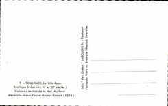 CPSM Toulouse La Ville Rose Basilique St Sernin