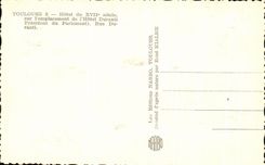 CPA Toulouse Hotel du Siecle sur l'emplacement de l'Hotel Duranti President du Parlement 