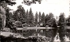 CPSM Vitre Jardin Public le Lac