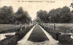 CPA Parc Du Chateau De chantilly L'lle D'Amour