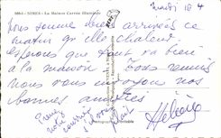 CPSM Nimes La Maison Carree Illuminee