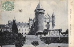 CPA Environs de Vichy Le Chateau de Busset