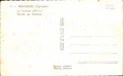 CPA Fervaques La Poteme Entree du Chateau