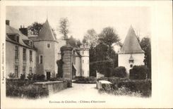 CPA Environs de Chatillon Chateau d'Autricourt