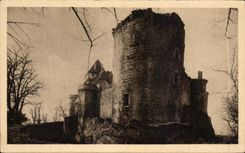 CPA Chateau de Castelnau pres Bretrenoux La grosse tour 