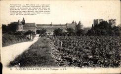 CPA Cinq Mars La Pile Le Chateau