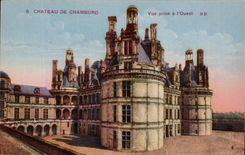 CPA Chateau De Chambord Vue Prise A l'Ouest