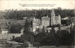 CPA Environs Du Puy En Velay chateau De La Roche Lambert