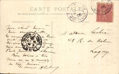 CPA Nancy Arc de Triomphe vu de la Place Carriere