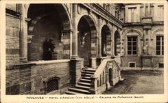 CPA Toulouse Hotel D'Assezat Galerie De Clemence Isaure