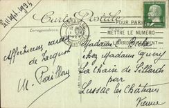 CPA Versailles Grand Trianon Le Peristyle 