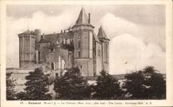 CPA Saumur Le Chateau Cote Sud 