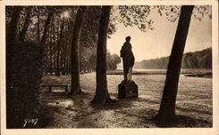 CPA Versailles Pittoresque Rotonde Du Bassin d'Apollon