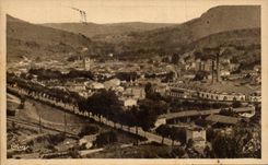 CPA Quillan Vue Generale