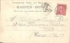 CPA La pointe du Raz cote Sud Region d'Audierne