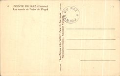 CPA Pointe Du Raz Les Tunnels De l'Enfer En Plogoff