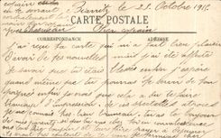 CPA Biarritz La Grande Plage a maree basse