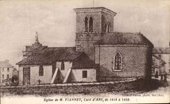 CPA Eglise Vianney Cure d'Ars de 1818 a 1859