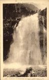 CPA De Cauterets Cascade Superieure Du Pont D'Espagne