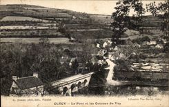 CPA Clecy Le Pont et les Coteaux du Vey