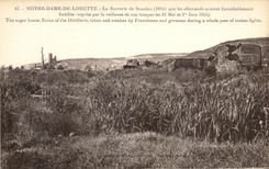 CPA Notre Dame De Lorette La Suererie De Souchex Militaria