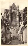 CPA Beauvais Rue Feutrier Et Rosace De La Cathedrale
