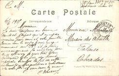 CPA La Grande Guerre Le Chateau de Vermelles Militaria