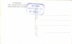 CPA En Bretagne Pointe de Raz de Sein Notre Dame des naufrages