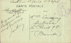 CPA Montpellier L'Arc de Triomphe et le Peyrou