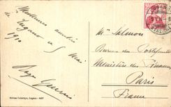 CPA Un Saluto Da Lugano