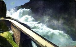 CPA Reussfall Bei Der Teufelsbrucke