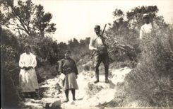 CARTE PHOTO Paysans Folklore 