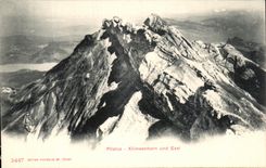 CPA Pilatus Klimsenhorn und Esel