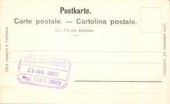 CPA Stanserhorn mit Blick nach dem Titlis