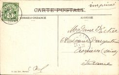 CPA Clarens Montreux Ile De Salagnon Et La Dent Du Midi