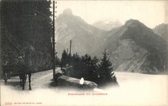 CPA Axenstrasse Mit Urirotstock Cheval