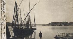 CARTE PHOTO Souvenir de Philae Egypte